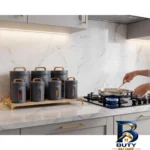نمای بسته بندی بانکه ۸ پارچه مدل رنگی منتیا برچسب و بسته بندی