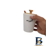 نمای بسته بندی جای ادویه ام وی اچ گلس اند پلاستیکس مدل مهگل برچسب و بسته بندی