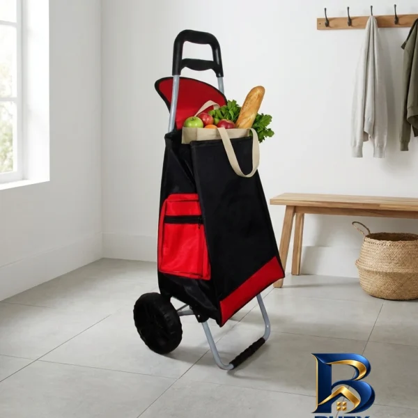 نمای بسته بندی چرخ دستی خرید کد ۵۰۰۰ اصل برچسب و بسته بندی