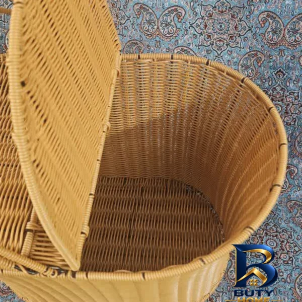 نمای بسته بندی سبد پیک نیک مدل ۰۰۱ اصل برچسب و بسته بندی