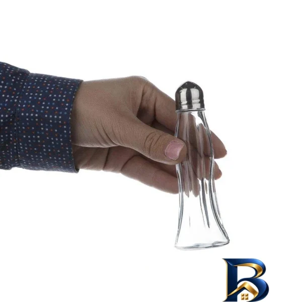 نمای بسته بندی نمک پاش پاشاباغچه کد 800 با طراحی زیبا برچسب و بسته بندی