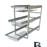 نمای بسته بندی سبد سوپری کابینت مدل ۳طبقه کد unit۳۰ اصل برچسب و بسته بندی