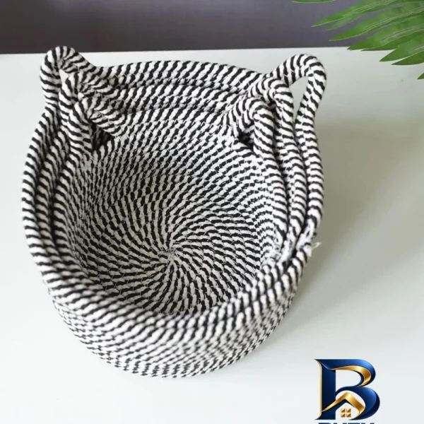 نمای بسته بندی سبد سبزی مدل zebra مجموعه ۳ عددی اصل برچسب و بسته بندی