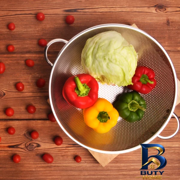 نمای بسته بندی سبد پیاز و سیب زمینی شاینینگ هوم مدل 3102 برچسب و بسته بندی