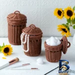 نمای بسته بندی سبد بافت آوینا مدل نظم دهنده بسته 3 عددی برچسب و بسته بندی
