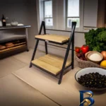 نمای بسته بندی استند جا ادویه مدل راش با طراحی زیبا برچسب و بسته بندی