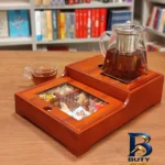 جعبه چای کیسه ای - نمای جلو - طراحی و جزئیات کلیدی