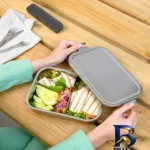 نمای بسته بندی ظرف نگهدارنده برابانتیا مدل Lunchbox برچسب و بسته بندی