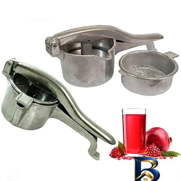 نمای بسته بندی آبمیوه گیری دستی مدل بینا با طراحی زیبا برچسب و بسته بندی