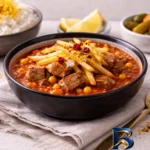 نمای بسته بندی بشقاب خورشت خوری دنی هوم مدل T۱۶-۰۳ مجموعه شش عددی اصل برچسب و بسته بندی