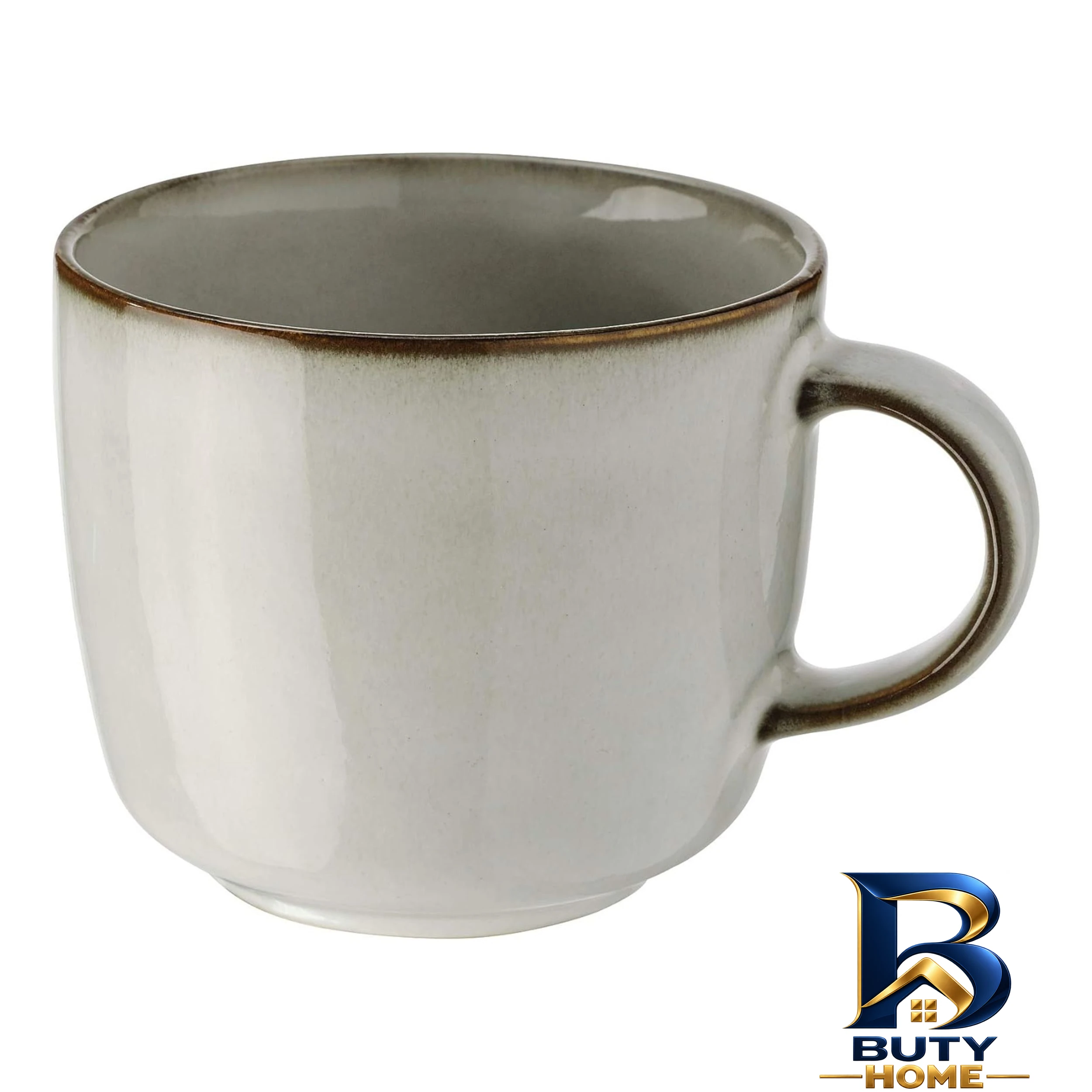 نمای بسته بندی ماگ ایکیا مدل GLADELIG کد 704.571.52 با طراحی ساده برچسب و بسته بندی