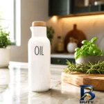 نمای بسته بندی ظرف روغن ای وی استایل مدل موج زیبا برچسب و بسته بندی