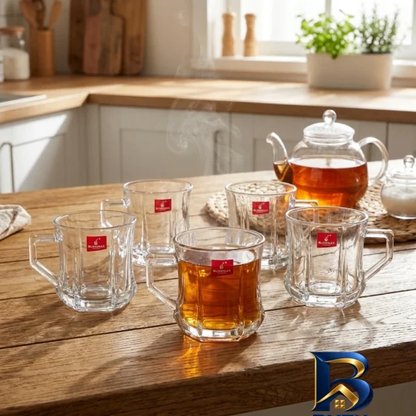 نمای بسته بندی فنجان بلینک مکس مدل KTZB۱۴۴ بسته ۶ عددی اصل برچسب و بسته بندی