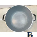 نمای بسته بندی قابلمه عروس کلاسیک با روکش گرانیت برچسب و بسته بندی