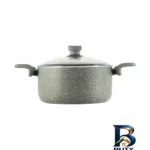 نمای بسته بندی قابلمه گرانیت ریوالد با طراحی مناسب و کیفیت عالی برچسب و بسته بندی