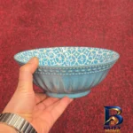 نمای جزئیات کاسه دنی هوم مدل سالاد خوری با طراحی زیبا نمای نزدیک بافت مغزها
