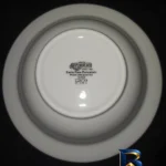 نمای بسته بندی کاسه سالاد خوری چینی زرین ایران مدل سپیدار لبه دار باکیفیت بسته 6 عددی برچسب و بسته بندی