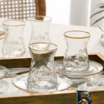 نمای بسته بندی سرویس چای خوری ۱۲ پارچه انگلیش هوم مدل Marta برچسب و بسته بندی