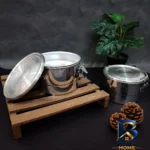 نمای بسته بندی ظرف غذا مدل روحی کد 14-16-17 مجموعه ۳ عددی برچسب و بسته بندی