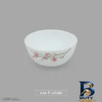 نمای بسته بندی سرویس غذاخوری اوپال ۲۵ پارچه ۶ نفره مدل بهار گلدن اپال برچسب و بسته بندی