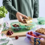 نمای بسته بندی ظرف نگهدارنده ایکیا مدل pruta مجموعه ۲ عددی اصل برچسب و بسته بندی