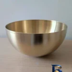 نمای جزئیات کاسه استیل مدل سزار کد 25 نمای نزدیک بافت مغزها