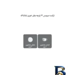 نمای بسته بندی سرویس چای خوری ۱۲ پارچه چینی زرین ایران سری ایتالیا اف مدل فلورانس باکیفیت برچسب و بسته بندی