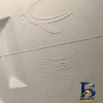 نمای بسته بندی دبه زیباسازان مدل 35080 با طراحی دایره ای برچسب و بسته بندی