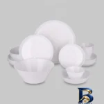 نمای بسته بندی سرویس غذاخوری 26 پارچه مدل Diwali Structure گلدن اوپال برچسب و بسته بندی