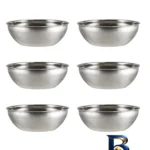 نمای بسته بندی کاسه ساده مدل simple 22 بسته 6 عددی برچسب و بسته بندی