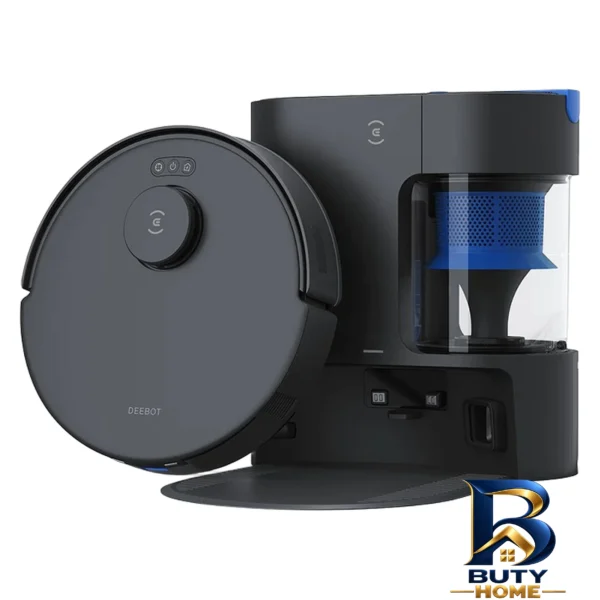 نمای جزئیات جارو رباتیک اکووکس مدل N۲۰ Pro Plus اصل نمای نزدیک بافت پرز
