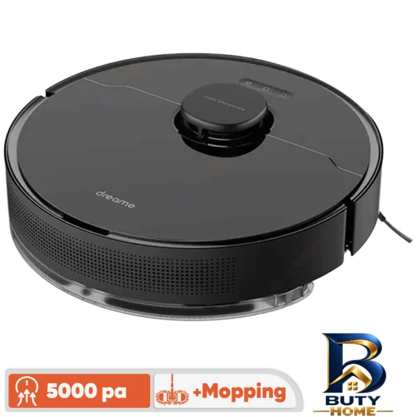 نمای کناری جارو رباتیک دریم مدل D۱۰s Pro اصل عمق قاب و پروفایل