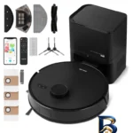 نمای کناری جارو رباتیک سنکور مدل SRV 9085 با امکانات ویژه عمق قاب و پروفایل