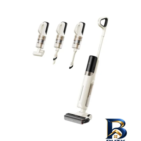 نمای کناری جارو شارژی هوشمند مووا مدل K۳۰ Mix Wet and Dry Vacuum اصل عمق قاب و پروفایل
