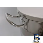 نمای بسته بندی قابلمه استیل کرکماز ASTRA2 با گنجایش بالا برچسب و بسته بندی