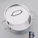 نمای بسته بندی تابه استیل کرکماز مدل Alfa با طراحی مدرن برچسب و بسته بندی