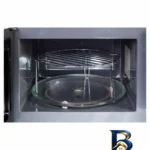 نمای کناری مایکروویو شارپ مدل R-۷۵MT(S) اصل عمق قاب و پروفایل