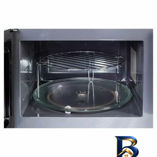 نمای کناری مایکروویو شارپ مدل R-۷۵MT(S) اصل عمق قاب و پروفایل