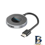 نمای بسته بندی دانگل HDMI ارلدام مدل +ET-W۷ اصل برچسب و بسته بندی