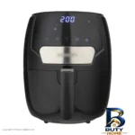 نمای بسته بندی سرخ کن بدون روغن هنریچ مدل Air fryer HRF-۸۲۱۲ اصل برچسب و بسته بندی