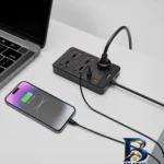 نمای جزئیات چندراهی برق گرین لاین مدل GS 500 نمای نزدیک بافت پرز