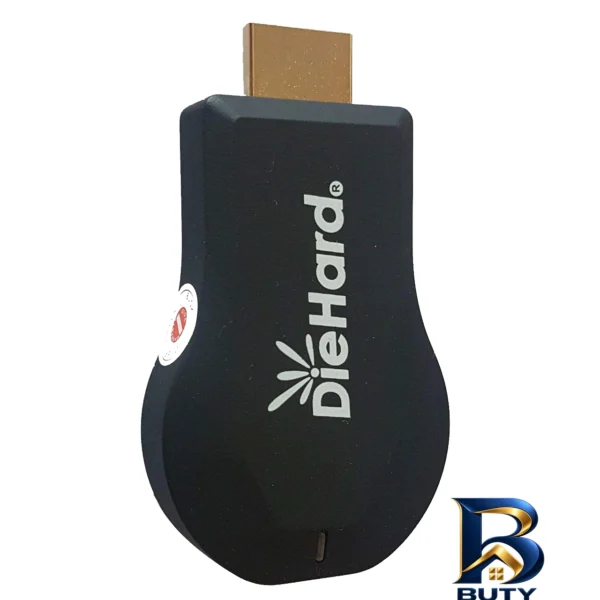 نمای بسته بندی دانگل HDMI انی کست مدل +Diehard M۲ اصل برچسب و بسته بندی