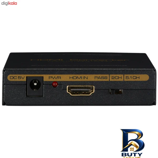 نمای بسته بندی مبدل HDMI به Audio مدل PH۱۰۰۲ اصل برچسب و بسته بندی
