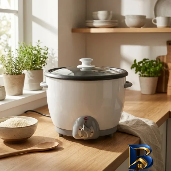 نمای جزئیات پلوپز ۸ نفره پارس خزر مدل RC-۱۸۱ TYAN اصل نمای نزدیک دانه