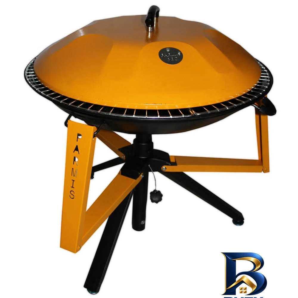 نمای بسته بندی باربیکیو پارمیس مدل BBQ 712 با طراحی زیبا برچسب و بسته بندی