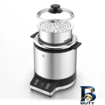 نمای بسته بندی بخارپز دبلیو ام اف مدل 415260011 با ظرفیت 1 لیتری برچسب و بسته بندی