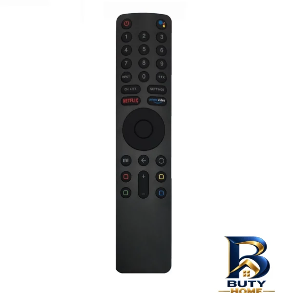 نمای بسته بندی ریموت کنترل تلویزیون مدل Mi Bluetooth Voice Remote برچسب و بسته بندی