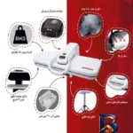 نمای بسته بندی اتو پرس ۱۸۸۰ وات جانتک مدل ۴۶۵۰ با پایه برچسب و بسته بندی