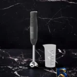 نمای بسته بندی گوشت کوب برقی آ ا گ مدل HB۴-۱-۴GG اصل برچسب و بسته بندی