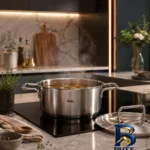 نمای بسته بندی قابلمه استیل فیسلر مدل Pure Profi با کیفیت عالی برچسب و بسته بندی